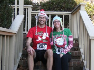 CHristmas time run.