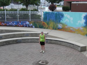 Entrance to the West Lafayette Library